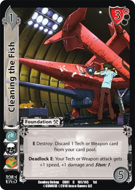 Cleaning the Fish (101) [CBB] - UniVersus Single