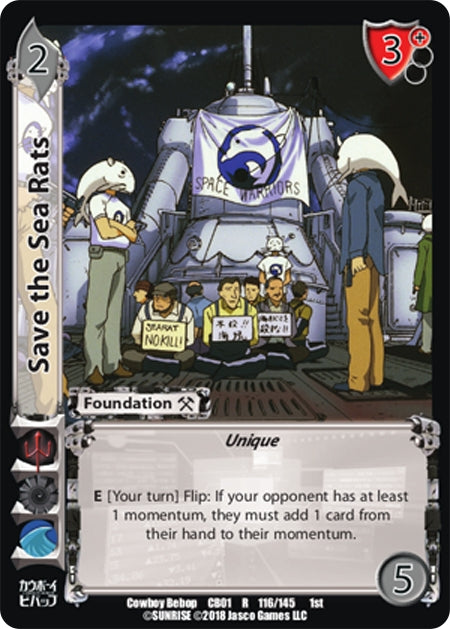 Save the Sea Rats (116) [CBB] - UniVersus Single