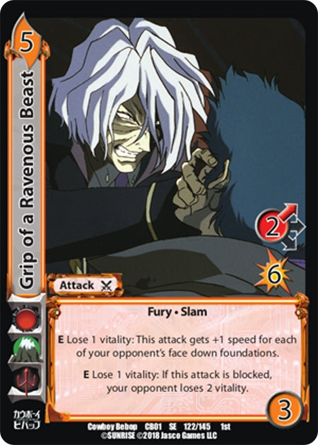 Grip of a Ravenous Beast (122) [CBB] - UniVersus Single