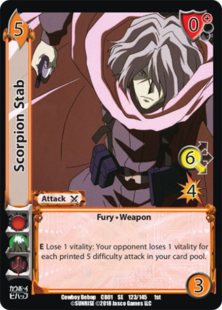 Scorpion Stab (123) [CBB] - UniVersus Single