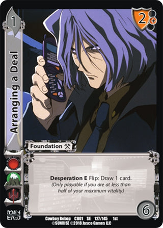 Arranging a Deal (127) [CBB] - UniVersus Single