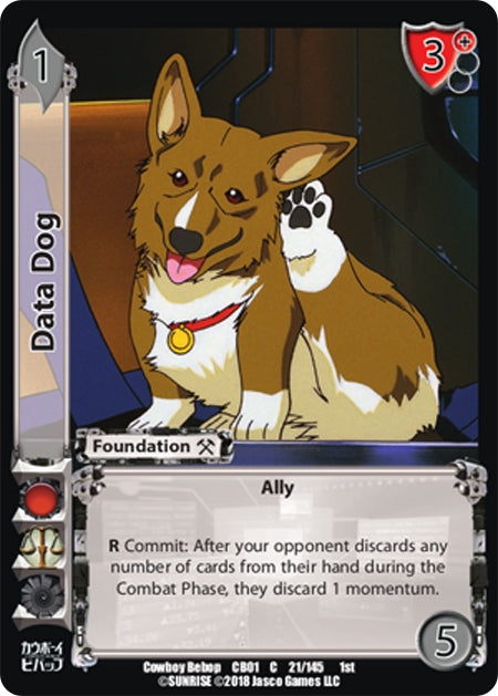 Data Dog (21) [CBB] - UniVersus Single