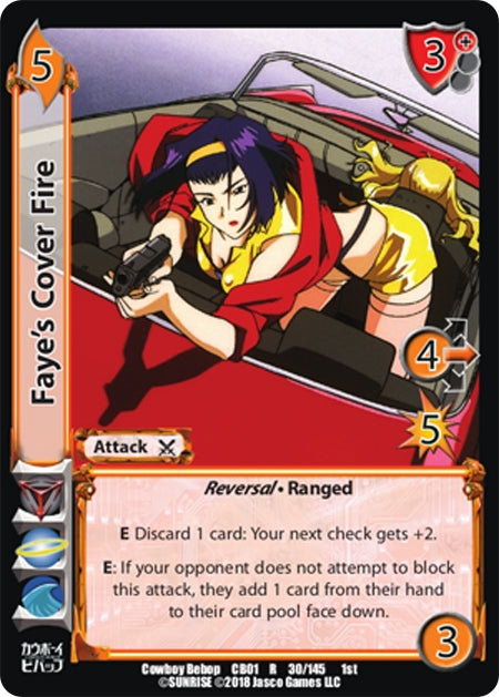 Faye’s Cover Fire (30) [CBB] - UniVersus Single