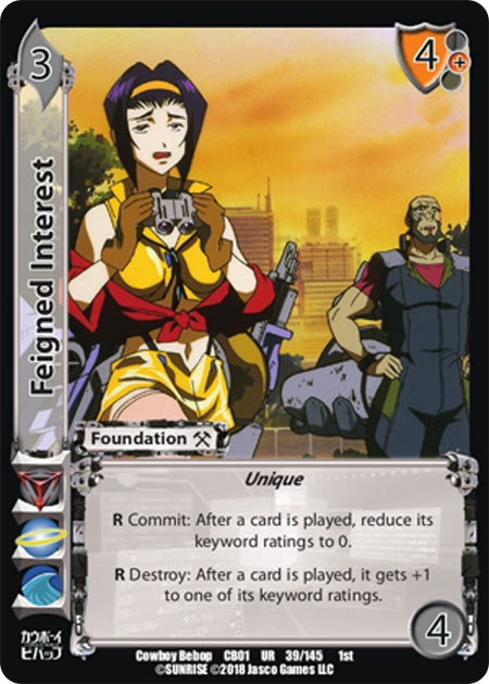 Feigned Interest (39) [CBB] - UniVersus Single
