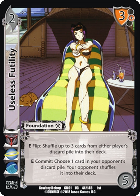 Useless Futility (44) [CBB] - UniVersus Single