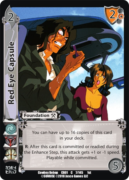 Red Eye Capsule (7) [CBB] - UniVersus Single