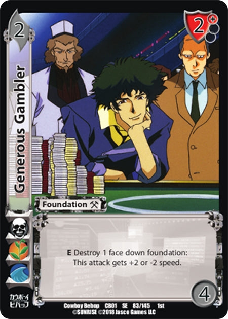 Generous Gambler (83) [CBB] - UniVersus Single