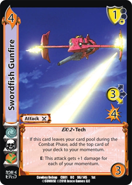 Swordfish Gunfire (96) [CBB] - UniVersus Single