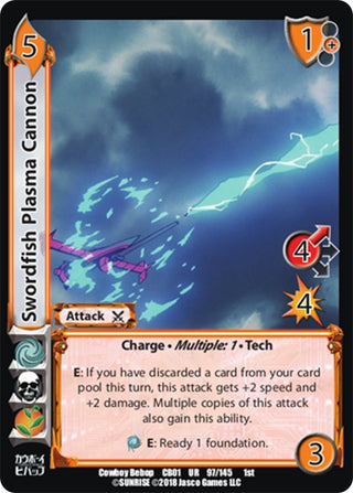 Swordfish Plasma Cannon (97) [CBB] - UniVersus Single
