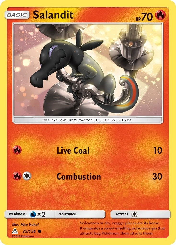 Image for Salandit (25/156) (SM - Ultra Prism) - Pokemon