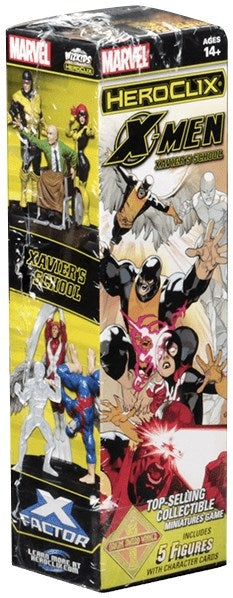 X-Men Xavier’s School Booster Pack [HCLXS] - Heroclix Sealed