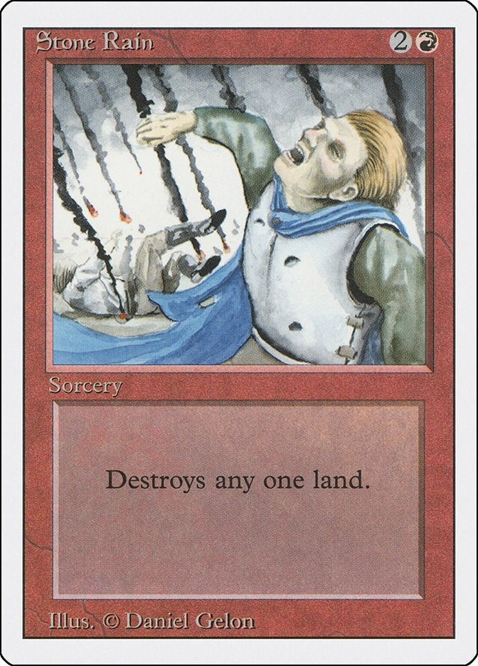 Stone Rain [3ED] - MTG Single