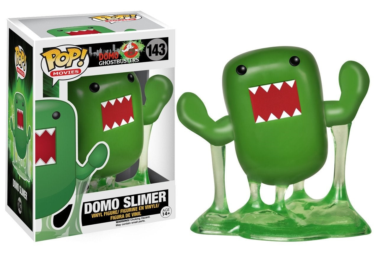 Domo Ghostbusters: Domo Slimer (143) [POP!] - Funko Sealed