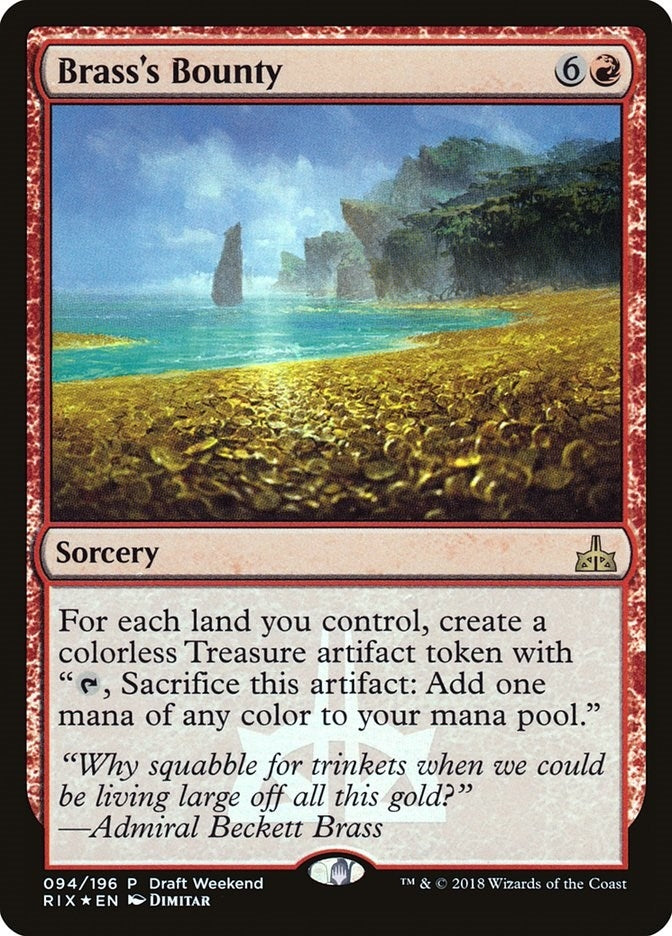 Brass’s Bounty (Draft Weekend) (94) [LARP] - MTG Single