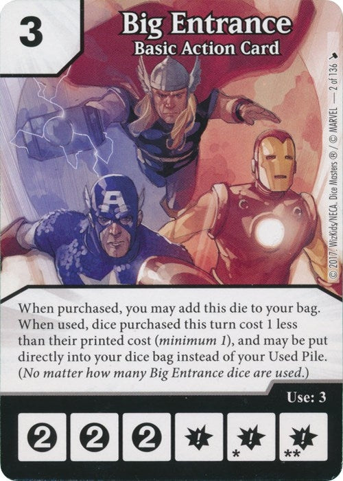Big Entrance (2) [TMT] - Dice Masters Single