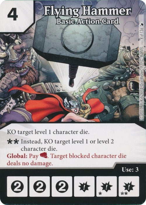 Flying Hammer (4) [TMT] - Dice Masters Single