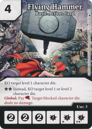 Flying Hammer (4) [TMT] - Dice Masters Single