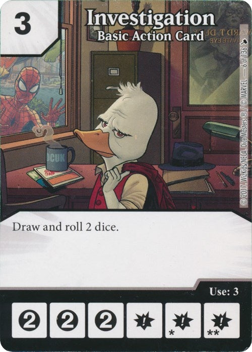 Investigation (6) [TMT] - Dice Masters Single