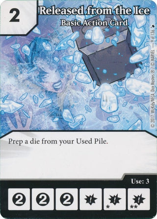 Released from the Ice (9) [TMT] - Dice Masters Single