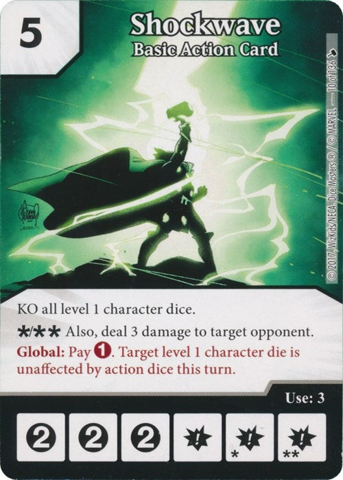 Shockwave (10) [TMT] - Dice Masters Single