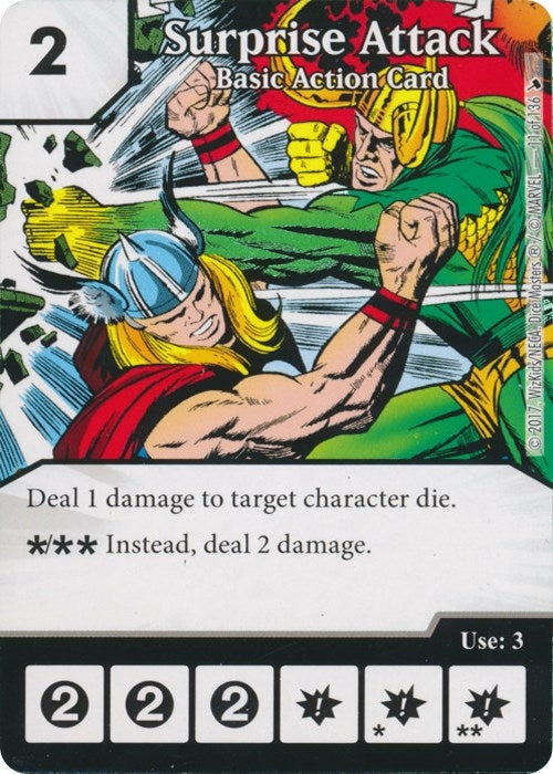 Surprise Attack (11) [TMT] - Dice Masters Single