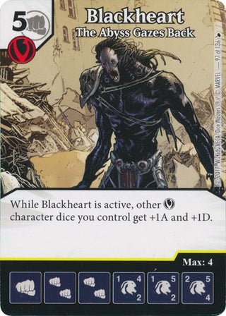 Blackheart - The Abyss Gazes Back (97) [TMT] - Dice Masters Single
