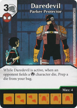 Daredevil - Parker Protector (60) [TMT] - Dice Masters Single