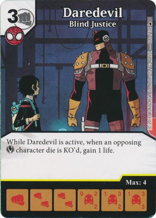 Daredevil - Blind Justice (100) [TMT] - Dice Masters Single