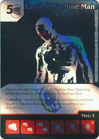 Earth X Machine Man - X-51 (134) [TMT] - Dice Masters Single