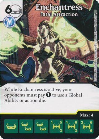 Enchantress - Fatal Attraction (102) [TMT] - Dice Masters Single