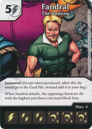 Fandral - The Dashing (23) [TMT] - Dice Masters Single