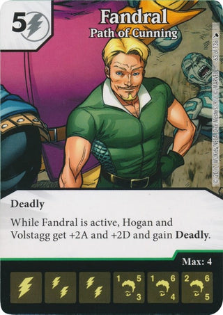 Fandral - Path of Cunning (63) [TMT] - Dice Masters Single