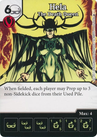Hela - The Death Queen (25) [TMT] - Dice Masters Single