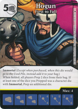 Hogun - First to Fall (106) [TMT] - Dice Masters Single