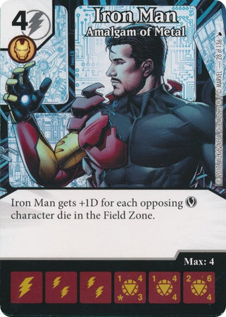 Iron Man - Amalgam of Metal (28) [TMT] - Dice Masters Single