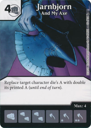 Jarnbjorn - And My Axe (30) [TMT] - Dice Masters Single