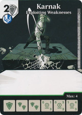 Karnak - Exploiting Weaknesses (71) [TMT] - Dice Masters Single