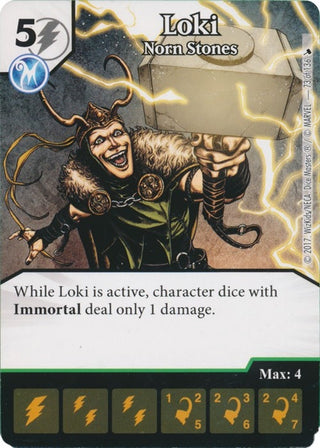 Loki - Norn Stones (73) [TMT] - Dice Masters Single