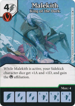 Malekith - King of the Dark (74) [TMT] - Dice Masters Single