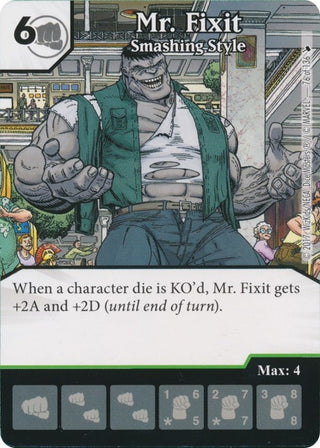 Mr. Fixit - Smashing Style (76) [TMT] - Dice Masters Single