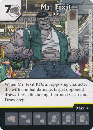 Mr. Fixit - Joe (115) [TMT] - Dice Masters Single