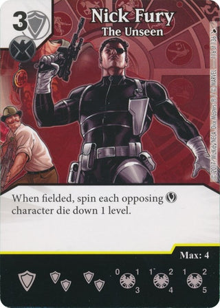 Nick Fury - The Unseen (116) [TMT] - Dice Masters Single