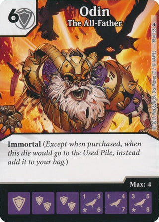 Odin - The All-Father (38) [TMT] - Dice Masters Single