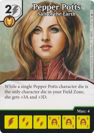 Pepper Potts - Salt of the Earth (79) [TMT] - Dice Masters Single