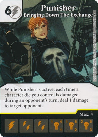 Punisher - Bringing Down the Exchange (119) [TMT] - Dice Masters Single
