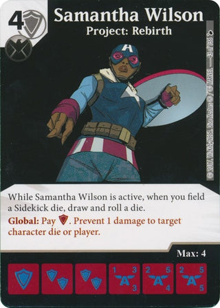 Samantha Wilson - Project: Rebirth (43) [TMT] - Dice Masters Single