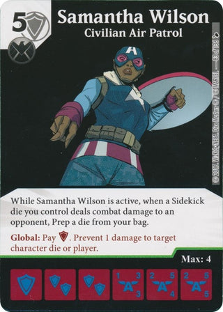 Samantha Wilson - Civilian Air Patrol (83) [TMT] - Dice Masters Single