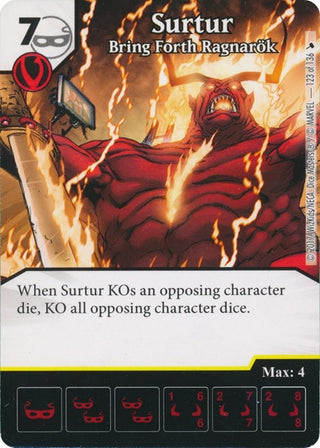 Surtur - Bring Forth Ragnarok (123) [TMT] - Dice Masters Single