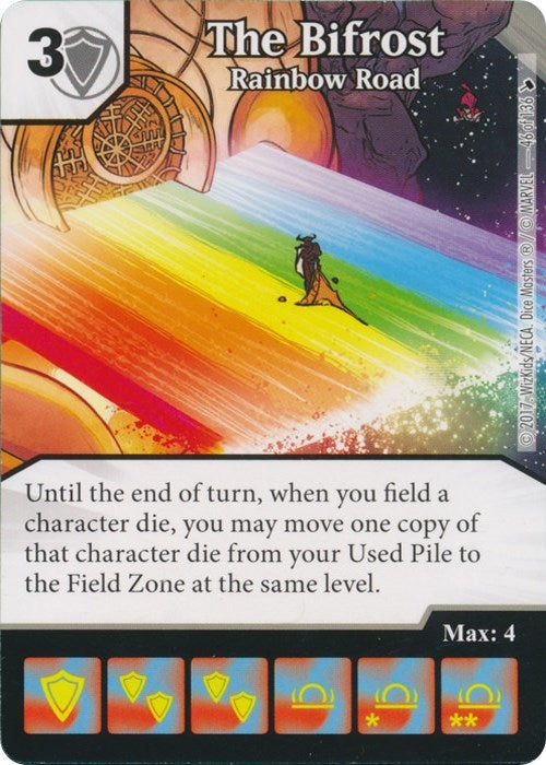 The Bifrost - Rainbow Road (46) [TMT] - Dice Masters Single