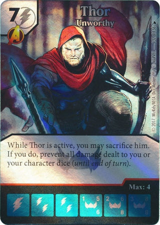 Thor - Unworthy (132) [TMT] - Dice Masters Single